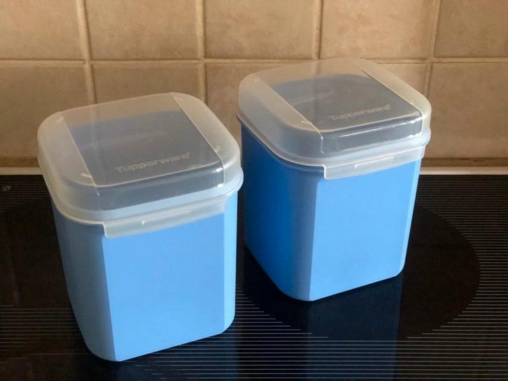 Tupperware Swing Box 1,2L (2x), Maison & Meubles, Cuisine| Tupperware, Utilisé, Enlèvement ou Envoi