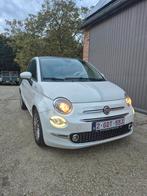 Fiat 500 0.9 Twinair, automaat, open dak, leder, navigatie, Auto's, Fiat, 4 zetels, Wit, Particulier, 2 deurs