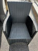Tuinstoelen riet met kussens 6 st, Ophalen, Zo goed als nieuw
