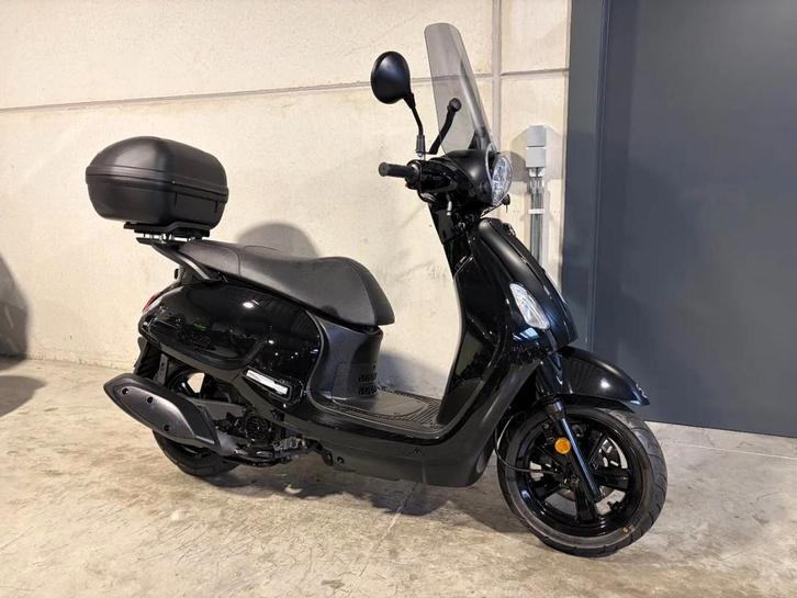 SYM Fiddle 50cc Klasse B 45km/u in nieuwstaat, Vélos & Vélomoteurs, Cyclomoteurs | Marques Autre, Utilisé