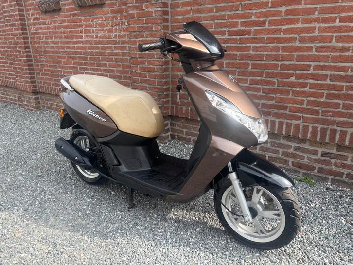 Peugeot Kisbee - 2017 - 8276 km - A klasse !, Vélos & Vélomoteurs, Vélomoteurs & Scooters bridés, Comme neuf, Peugeot, Enlèvement