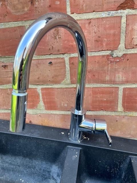 Grohe keukenkranen met uittrekbare handdouche, Doe-het-zelf en Bouw, Ophalen, Gebruikt, Chroom, Kraan