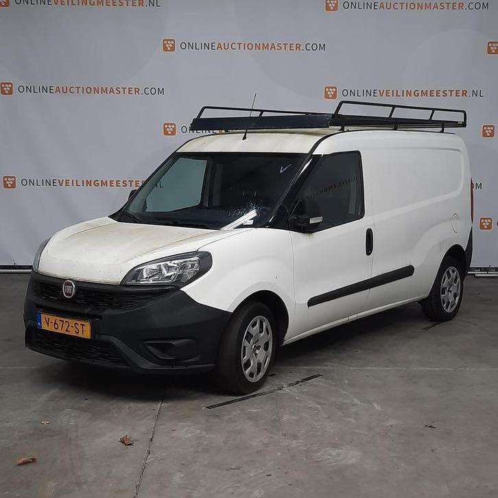 Bedrijfsauto, Fiat, Doblò Cargo, 1.6 MJ L2H1 Maxi, 2018, Autos, Camionnettes & Utilitaires, Entreprise, ABS, Alarme, Ordinateur de bord