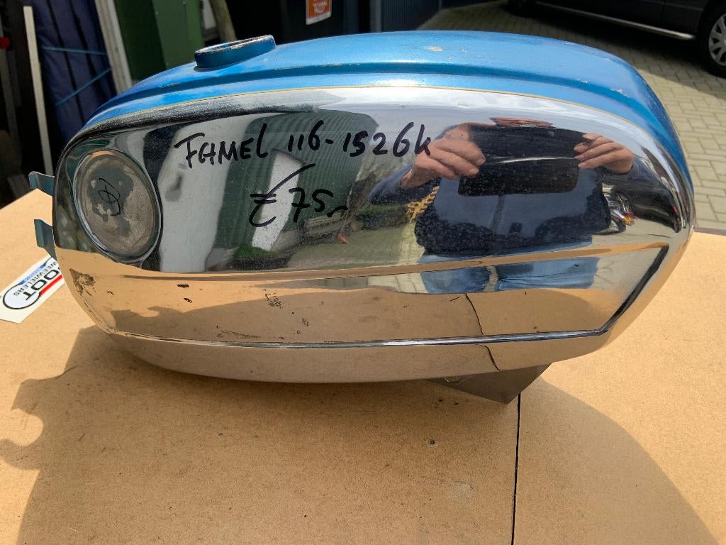 Zundapp - Famel Tank, Fietsen en Brommers, Brommeronderdelen | Zundapp, Gebruikt, Tank, Ophalen