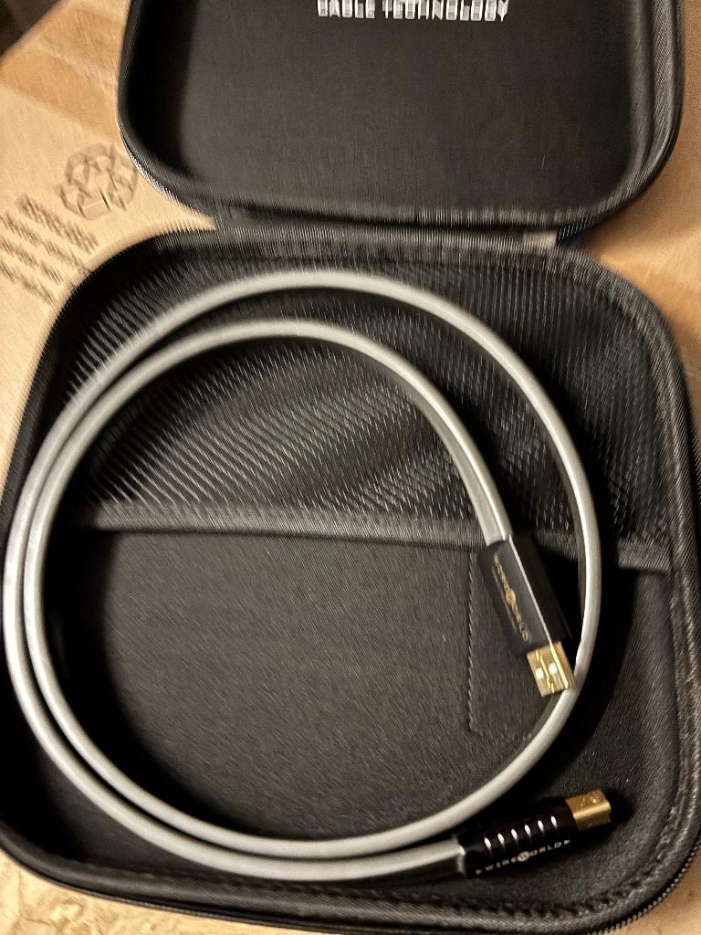 Câble USB Wireworld Starlight 1m, Enlèvement ou Envoi, Comme neuf, Moins de 2 mètres, Autres câbles