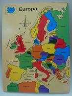 puzzle en bois Europe, Enlèvement ou Envoi, Moins de 500 pièces, Utilisé, Puzzle
