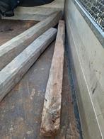 Poutres en chêne (3 pieces), Jardin & Terrasse, Bois dur, Enlèvement, Utilisé, 250 cm ou plus