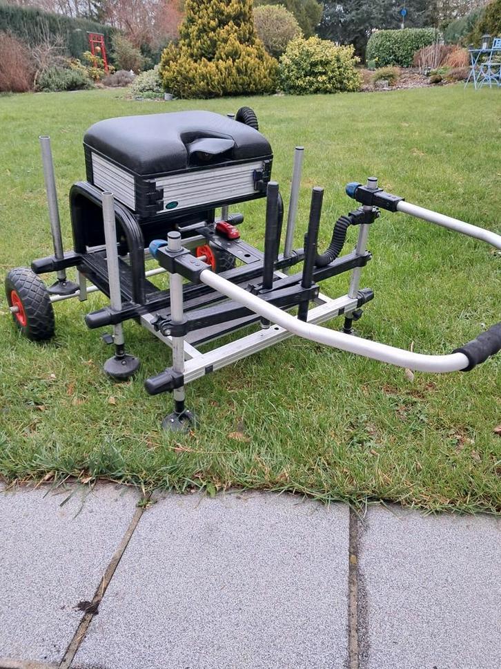 Station rive d 25 + accessoires, Watersport en Boten, Hengelsport | Witvissen, Gebruikt, Ophalen