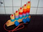 Haba, leuk houten trekspeeltje met stapelblokken, Kinderen en Baby's, Ophalen of Verzenden
