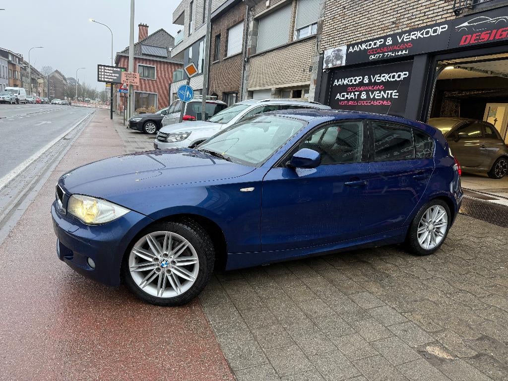 BMW 118D Pack M Grand Navi Xenon/1e hoofdcarnet BMW/, Auto's, 1 Reeks, Zwart, Blauw, Bedrijf