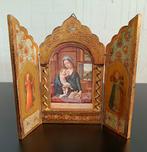 Triptyque religieux florentin Marie et l'Enfant., Antiquités & Art, Antiquités | Objets religieux, Enlèvement ou Envoi