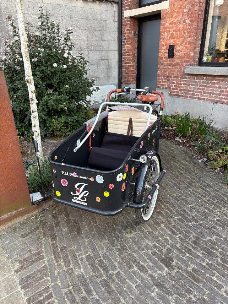 Johnny loco bakfiets, Fietsen en Brommers, Fietsen | Bakfietsen, Gebruikt, Johnny Loco, 2 kinderen, Huif, Ophalen