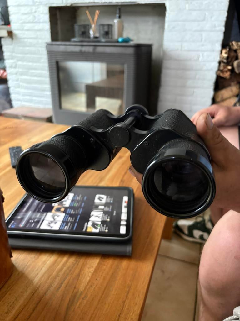 Verrekijker met hoes, Ophalen, Gebruikt, Met hoes of tas