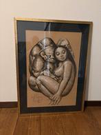 Kunst tekening  Vlaamse Kunstschilder Van Belleghem, Ophalen