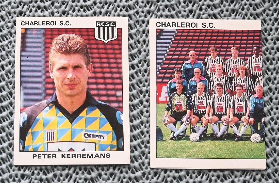 Autocollants Panini Football 93/Charleroi S.C./2, Envoi, Comme neuf, Affiche, Image ou Autocollant