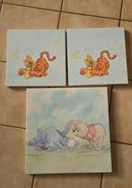 Canvas Winnie the Pooh Teigetje Iejoor kinderkamer portret, Ophalen