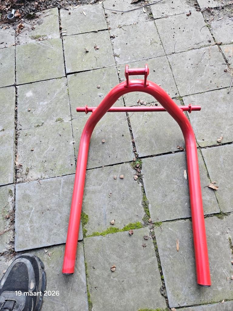 Berg skelter pallet vork, Ophalen, Berg