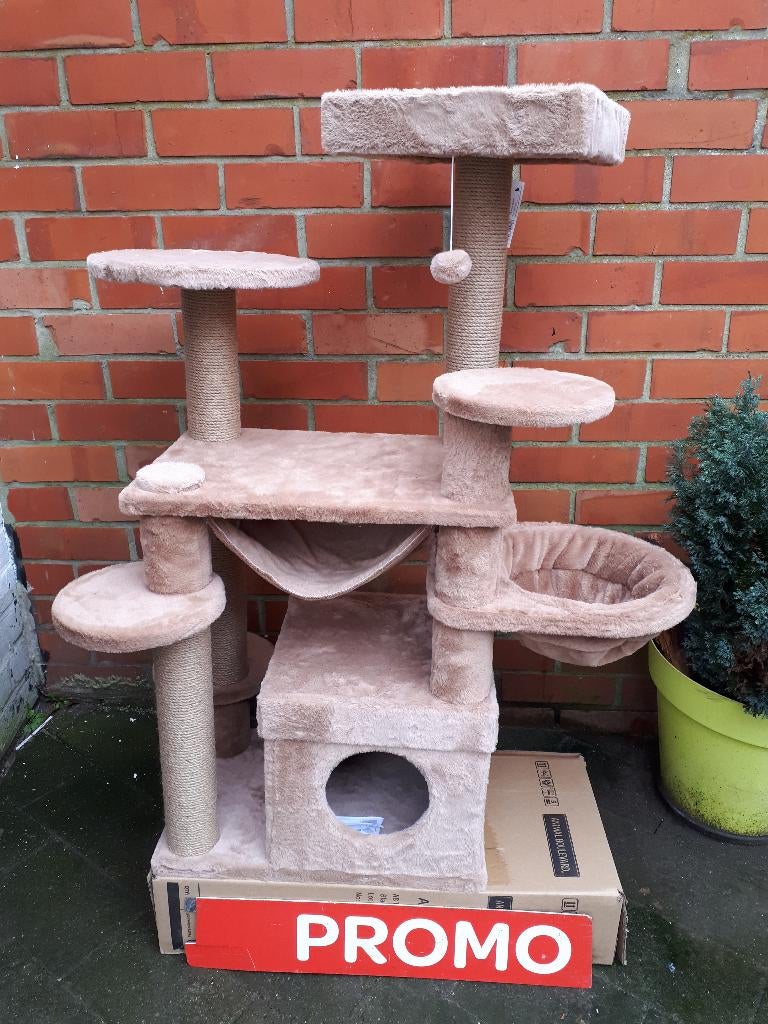 Kattenkrabpaal kattenpaal kattenklim pink Europese kwaliteit, Ophalen, Nieuw, Krabpaal