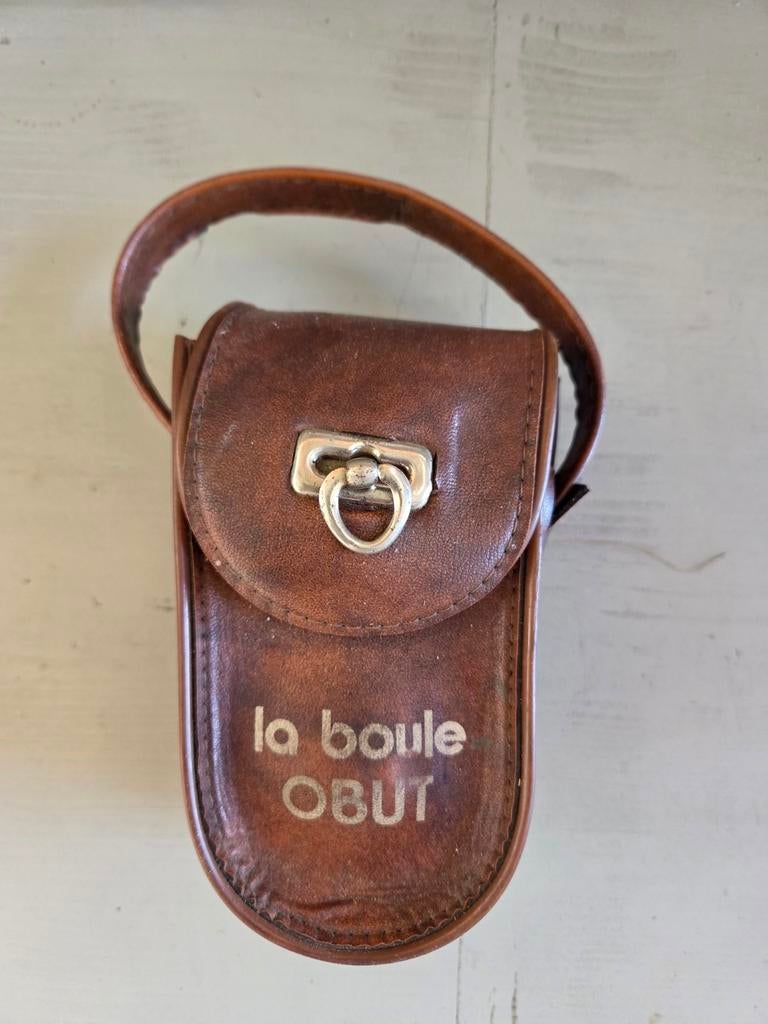 Set petanque ballen obut 720 in lederen tasje, Sports & Fitness, Enlèvement