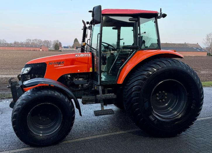 Kubota M108S Tractor - Airco & Fronthef, Zakelijke goederen, Landbouw | Tractoren, meer dan 10000, Overige merken, 80 tot 120 Pk