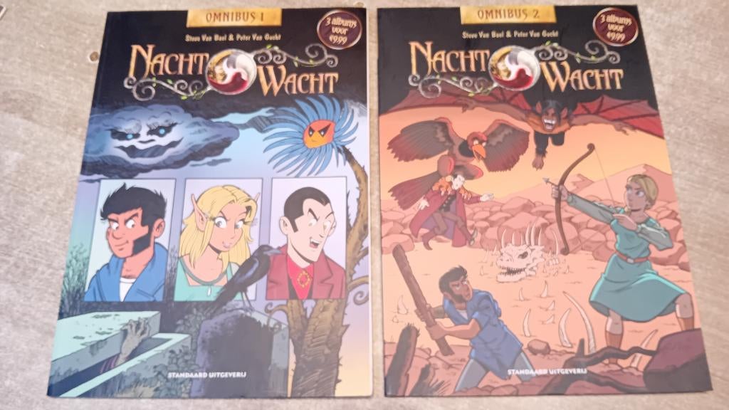 Nachtwacht omnibus 1 & 2, Ophalen, Studio 100, Zo goed als nieuw, Meerdere stripboeken