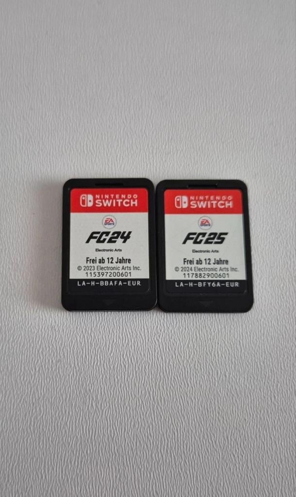 Switch FC24 & FC25 (fifa), Ophalen, Online, Gebruikt, Vanaf 3 jaar
