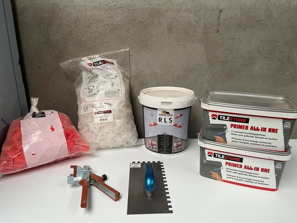 Outils ja pour carrelage, Bricolage & Construction, Dalles & Carrelages, Enlèvement, Comme neuf, Carrelage de sol