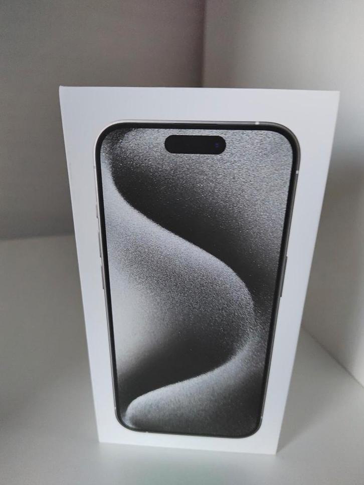 Apple iPhone 15 Pro 5G Blanc 256 Go, Télécoms, Téléphonie mobile | Apple iPhone, Comme neuf, 256 GB, Sans abonnement, Sans simlock