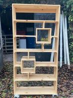Etagère "fait main", en voliges, originale et robuste., Huis en Inrichting, Woonaccessoires | Wandplanken en Boekenplanken, Ophalen