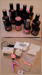 Pink gellac set 12 potjes en lamp, Ophalen