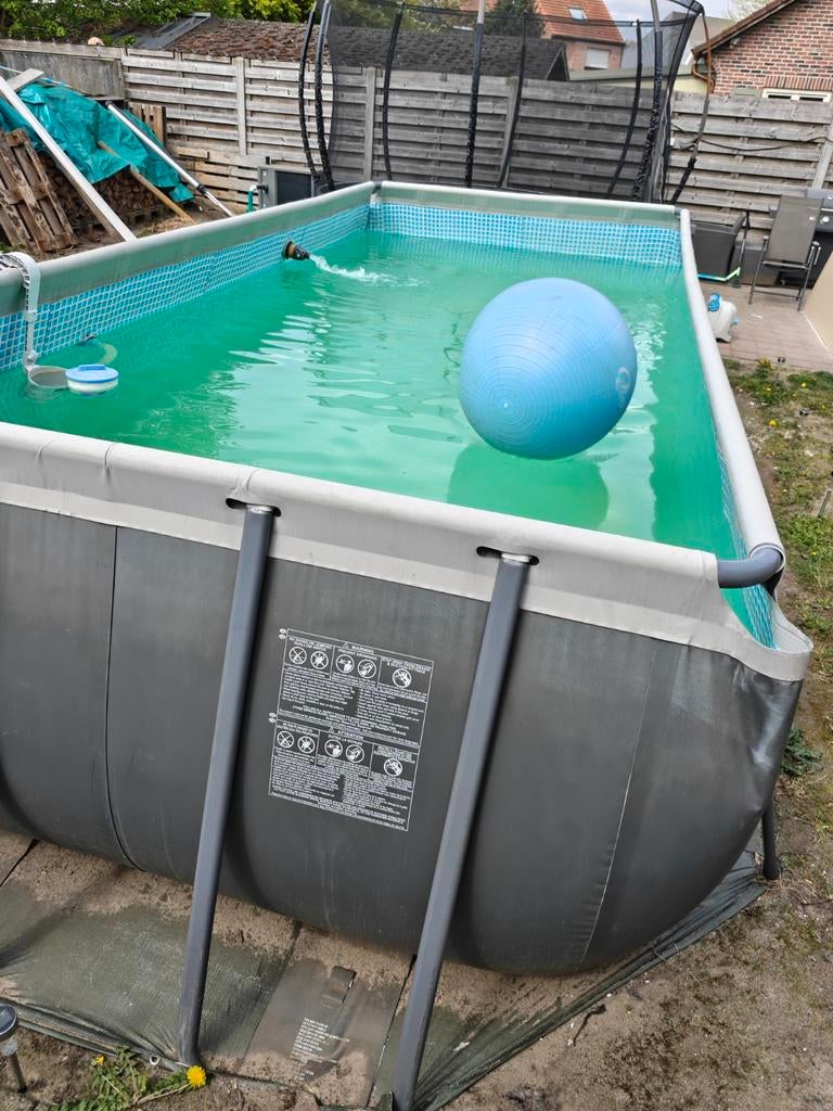 Zwembad met warmtepomp en zandfilter, Tuin en Terras, Zwembaden, Ophalen