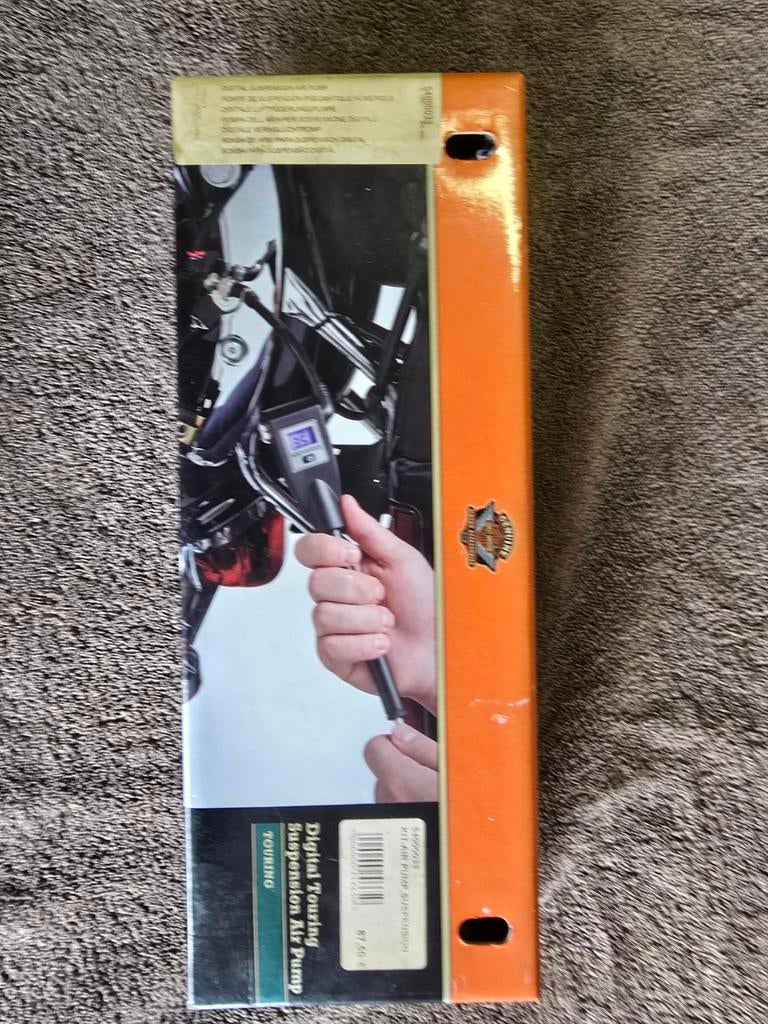 Digitale opblaaspomp voor vering Harley touring modellen, Motoren, Ophalen