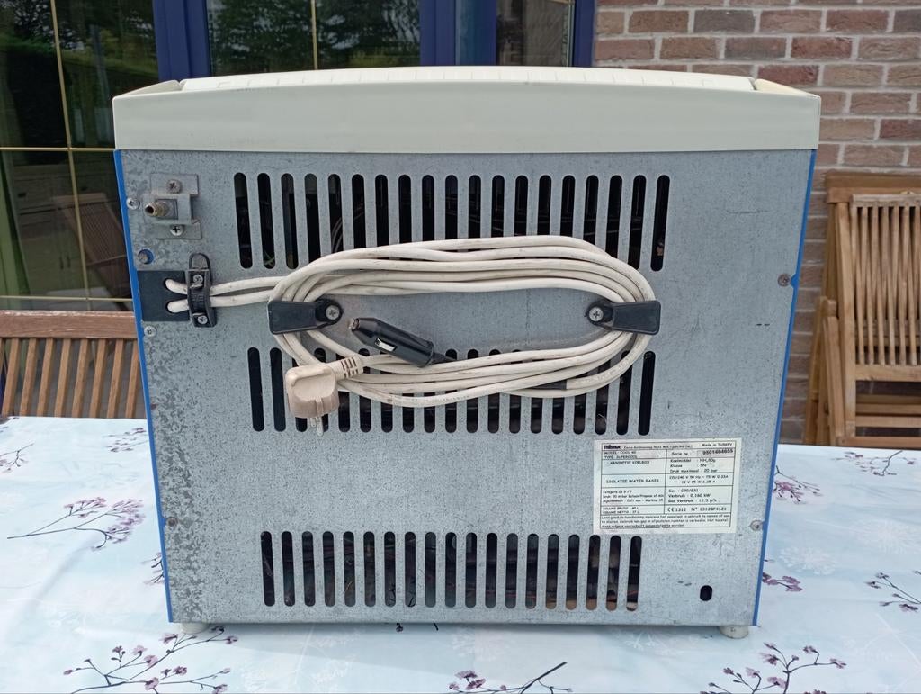 Frigo camping, Enlèvement, Utilisé