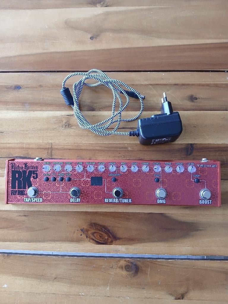 Tech 21 rk5v2  fly rig, Musique & Instruments, Enlèvement ou Envoi, Comme neuf, Multi-effet
