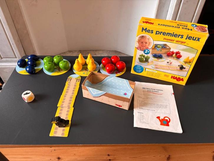Jeu Haba - mon premier verger - 2 ans et + (complet), Hobby en Vrije tijd, Gezelschapsspellen | Bordspellen, Gebruikt, Ophalen