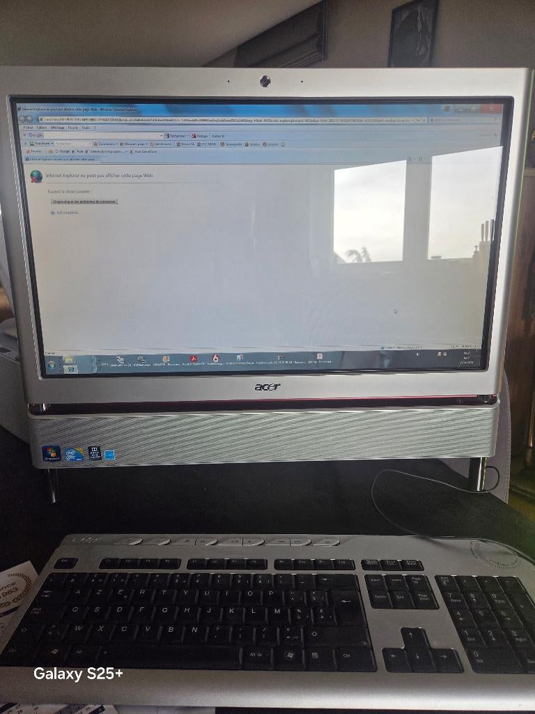 PC ALLES-IN-ÉÉN ACER Z5610- 23"  touchscreen, Computers en Software, Gebruikt, HDD, Intel dual core, 500 GB