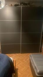 Kledingkast antraciet, Ophalen, 50 tot 75 cm, 150 tot 200 cm, 200 cm of meer