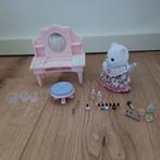 Sylvanian- kapsalon- en cosmeticaset (5235), Kinderen en Baby's, Speelgoed | Poppenhuizen, Ophalen, Gebruikt, Accessoires