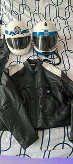 Ancienne tenue motocycliste police communale année 80 -2000, Collections, Enlèvement ou Envoi