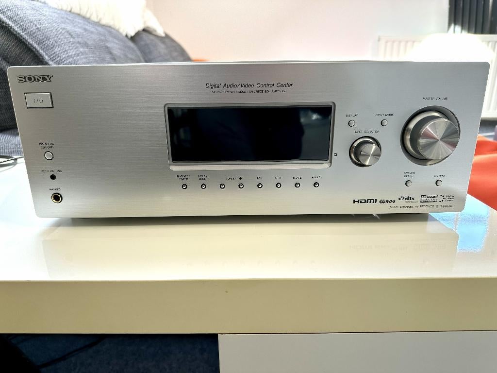 Sony STR-DG520 5.1 versterker - Goede staat + Accessoires, Audio, Tv en Foto, Versterkers en Ontvangers, Gebruikt, 5.1, 60 tot 120 watt