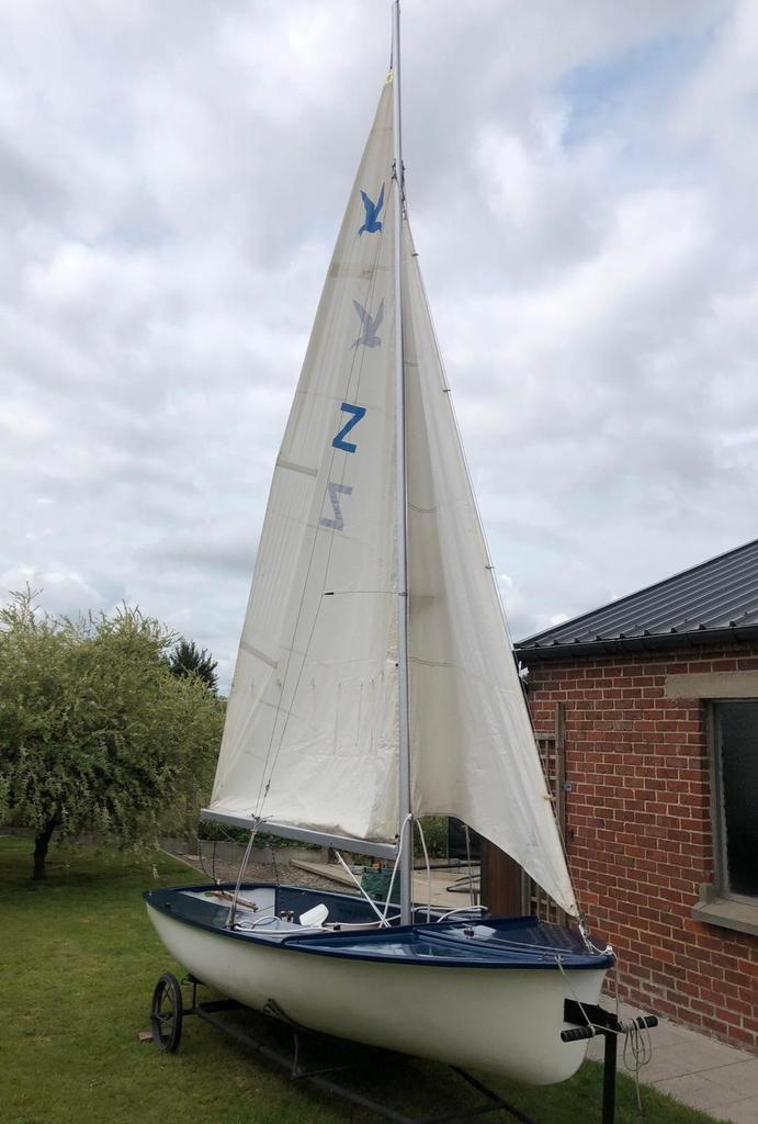 Zeilboot 4m25 Stern, Watersport en Boten, Zeilen en Zeiltoebehoren, Gebruikt, Genua of Fok, Minder dan 15 m², 3 tot 6 meter, Ophalen