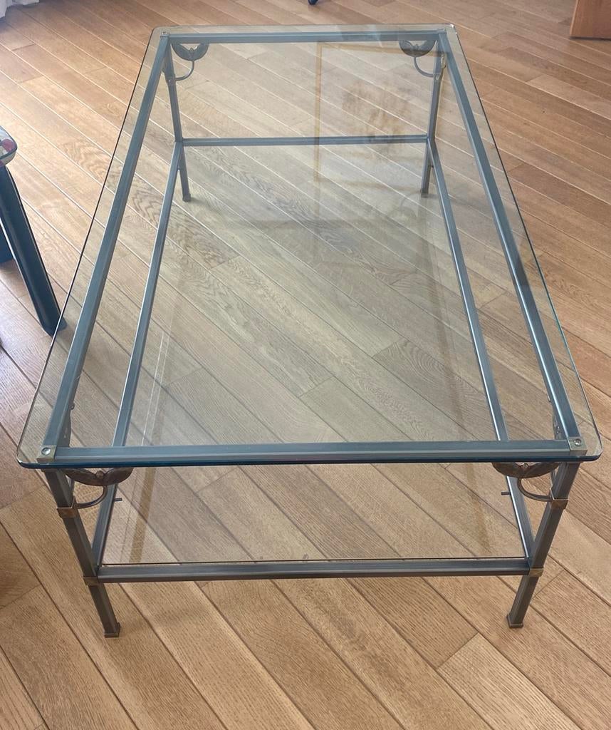 Salontafel, Maison & Meubles, Tables | Tables de salon, 100 à 150 cm, Moins de 50 cm, Verre, Enlèvement