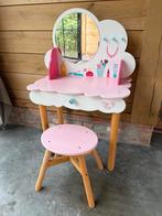 Janod kaptafel P’tite Miss, Kinderen en Baby's, Speelgoed | Houten speelgoed, Ophalen, Gebruikt, Meubelstuk of Keukentje
