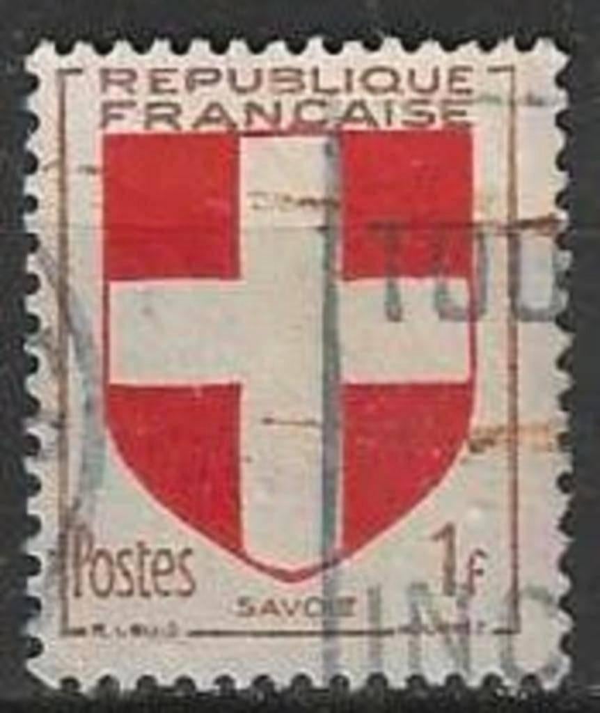 France 1949 - Yvert 836 - Armoiries provinciales (ST), Timbres & Monnaies, Timbres | Europe | France, Envoi, Affranchi