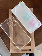 Coque iPhone 13 Pro - Transparente + protection d'écran, Enlèvement ou Envoi, Neuf, IPhone 13 Pro, Façade ou Cover