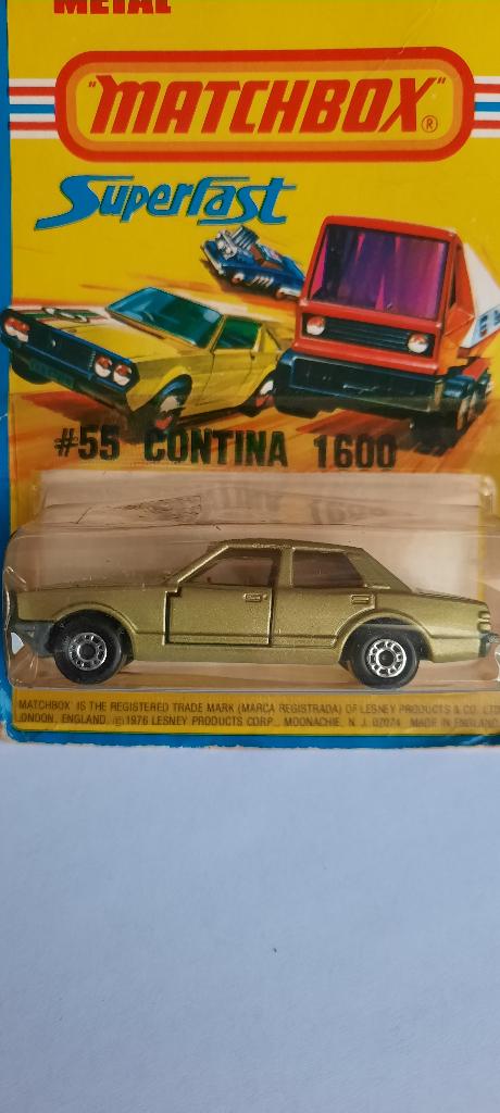 Matchbox 55 g Ford Cortina 1600 GL, Ophalen of Verzenden, Zo goed als nieuw, Auto