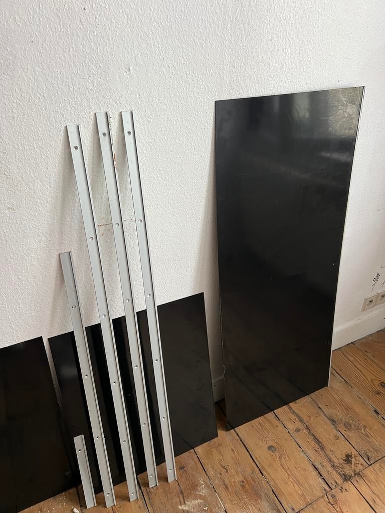 Crédence noire pour cuisine, Bricolage & Construction, Enlèvement, Utilisé, Panneau