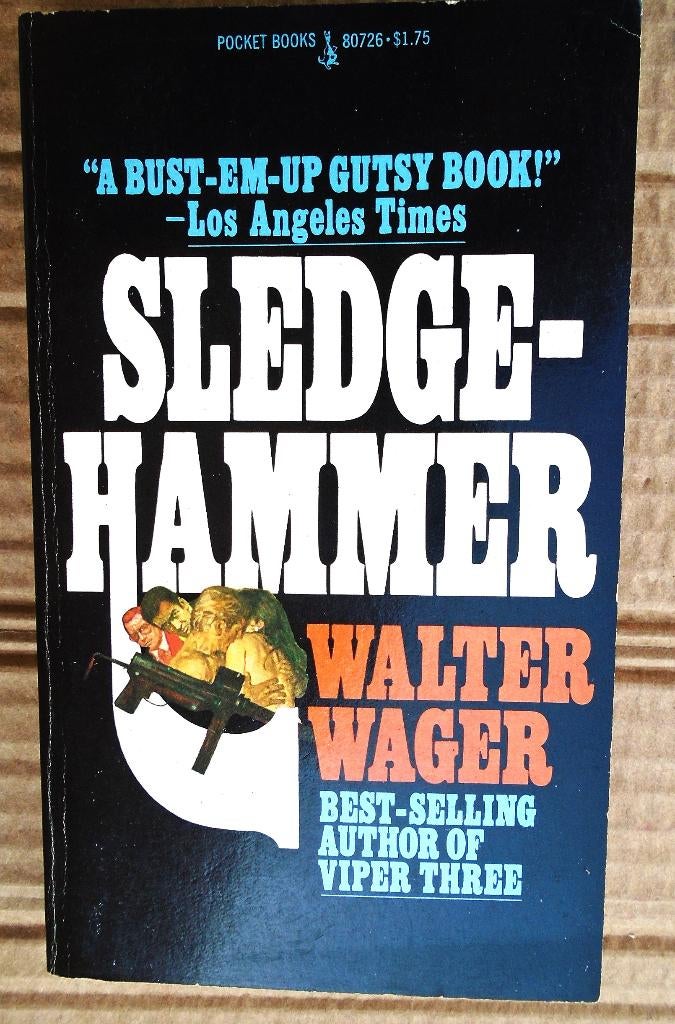 Sledgehammer - 1976 - Walter Wager (1924-2004), Boeken, Ophalen of Verzenden, Gelezen, Walter Herman Wager (1924-2004)