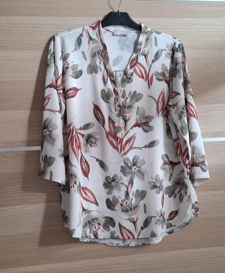 2 chemisiers taille moyenne/grande, Vêtements | Femmes, Blouses & Tuniques, Comme neuf, Taille 38/40 (M), Enlèvement ou Envoi