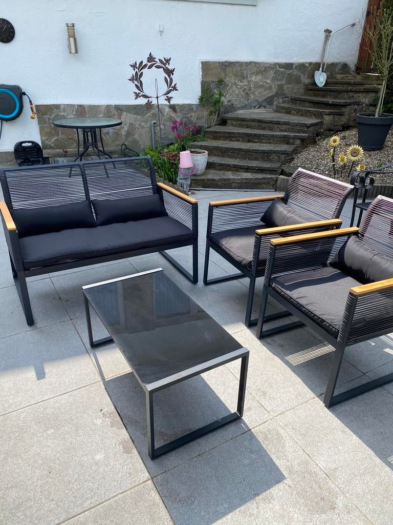 Salon de terrasse, Salons de jardin, Aluminium, Comme neuf, Enlèvement